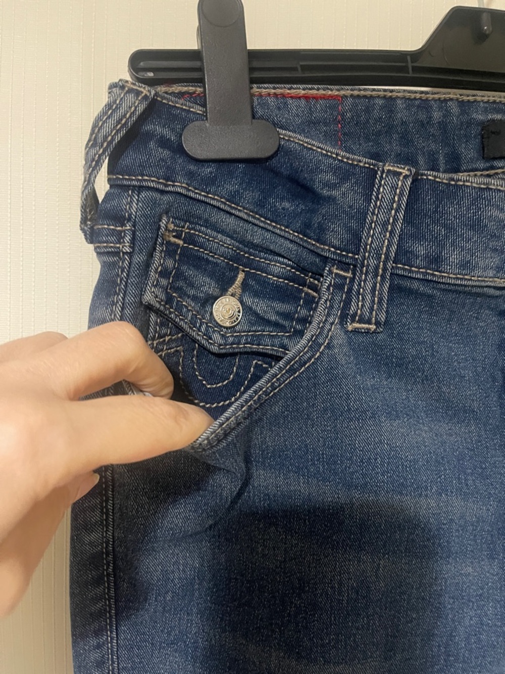 NWT True Religion Becca Women’s Indigo Bootcut Jeans Size 27 - Picture 6 of 14